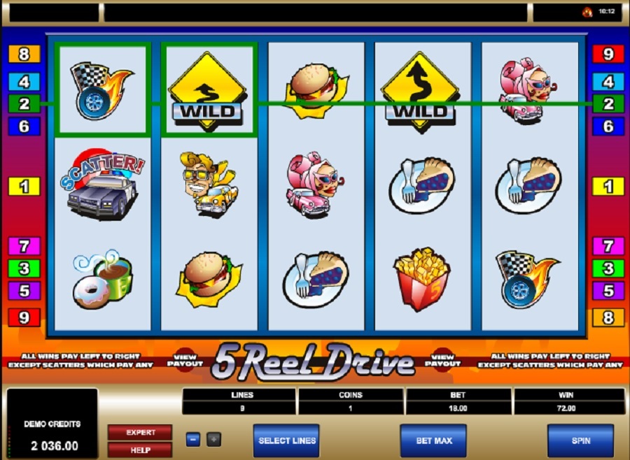 5 Reel drive