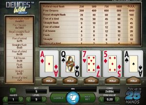 Deuces Wild Double Up