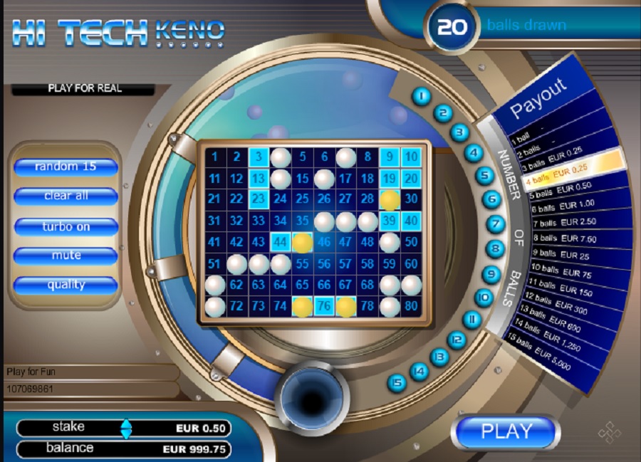 Hi Tech Keno
