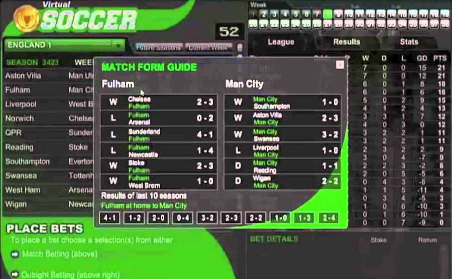 Virtual Soccer