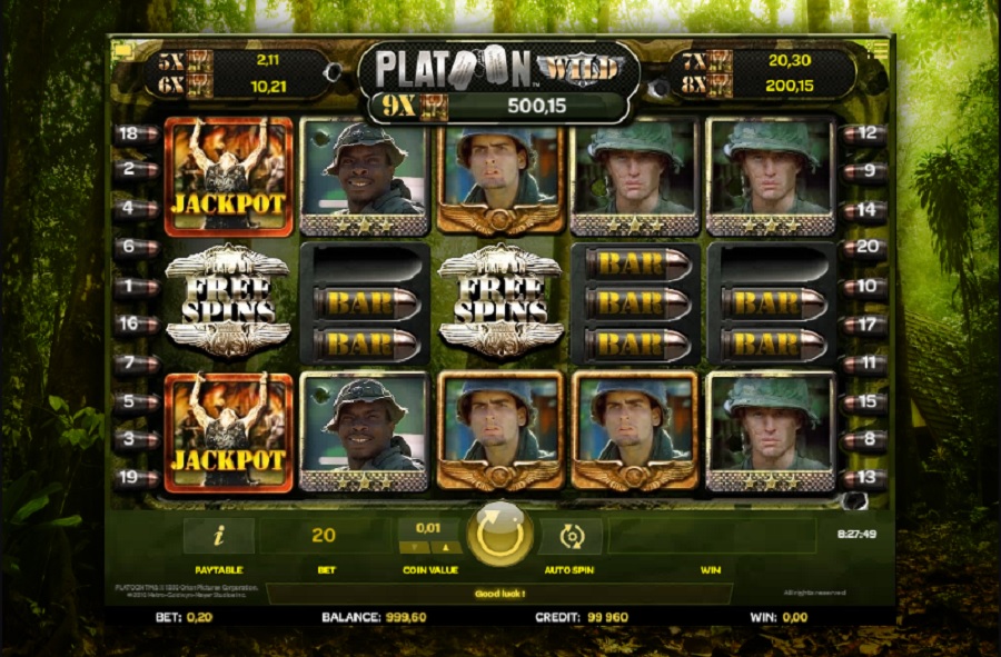 Platoon wild Progressive